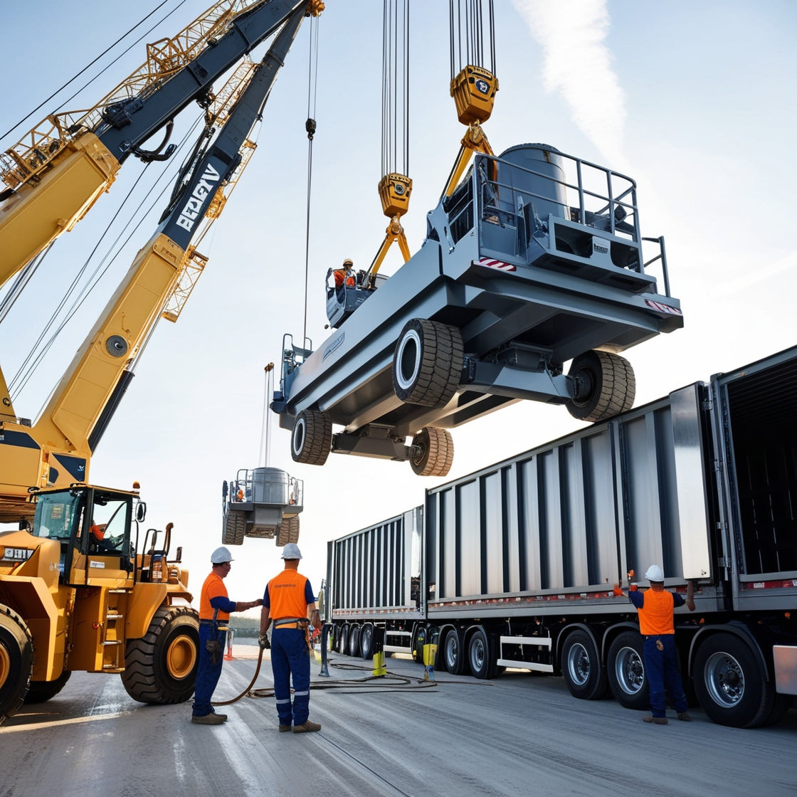 Machinery loading
